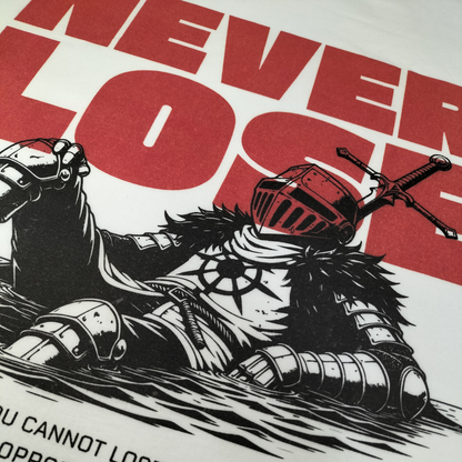 NEVER LOSE OVERSIZED T-SHIRT