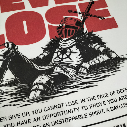 NEVER LOSE OVERSIZED T-SHIRT