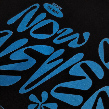 NOW OR NEVER OVERSIZED T-SHIRT