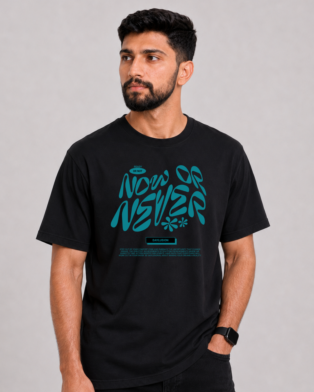 Now or Never Oversized Tee