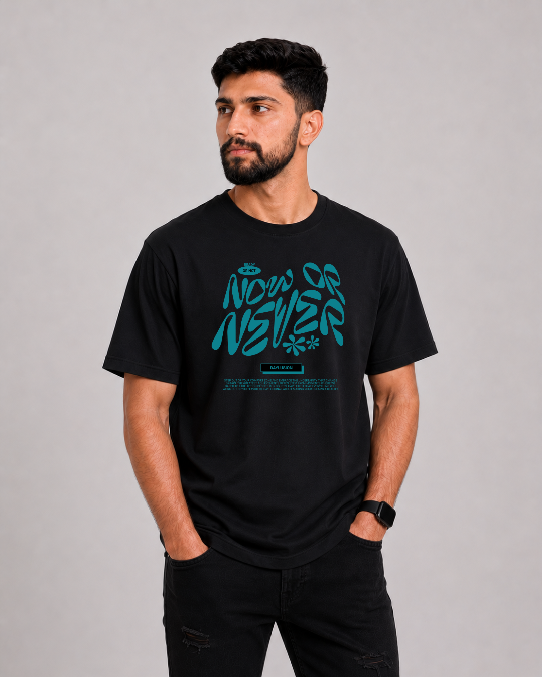 Now or Never Oversized Tee