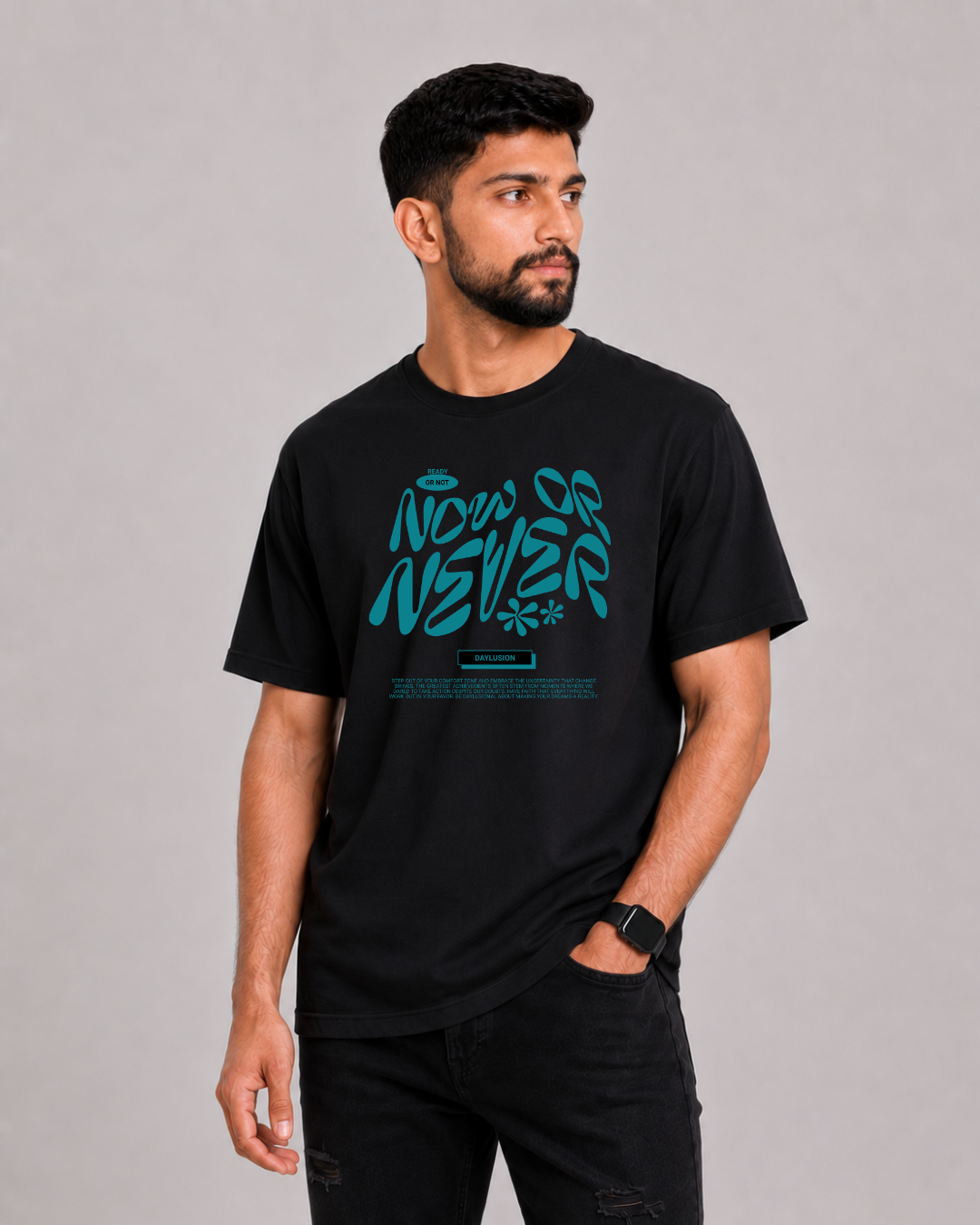 Now or Never Oversized Tee